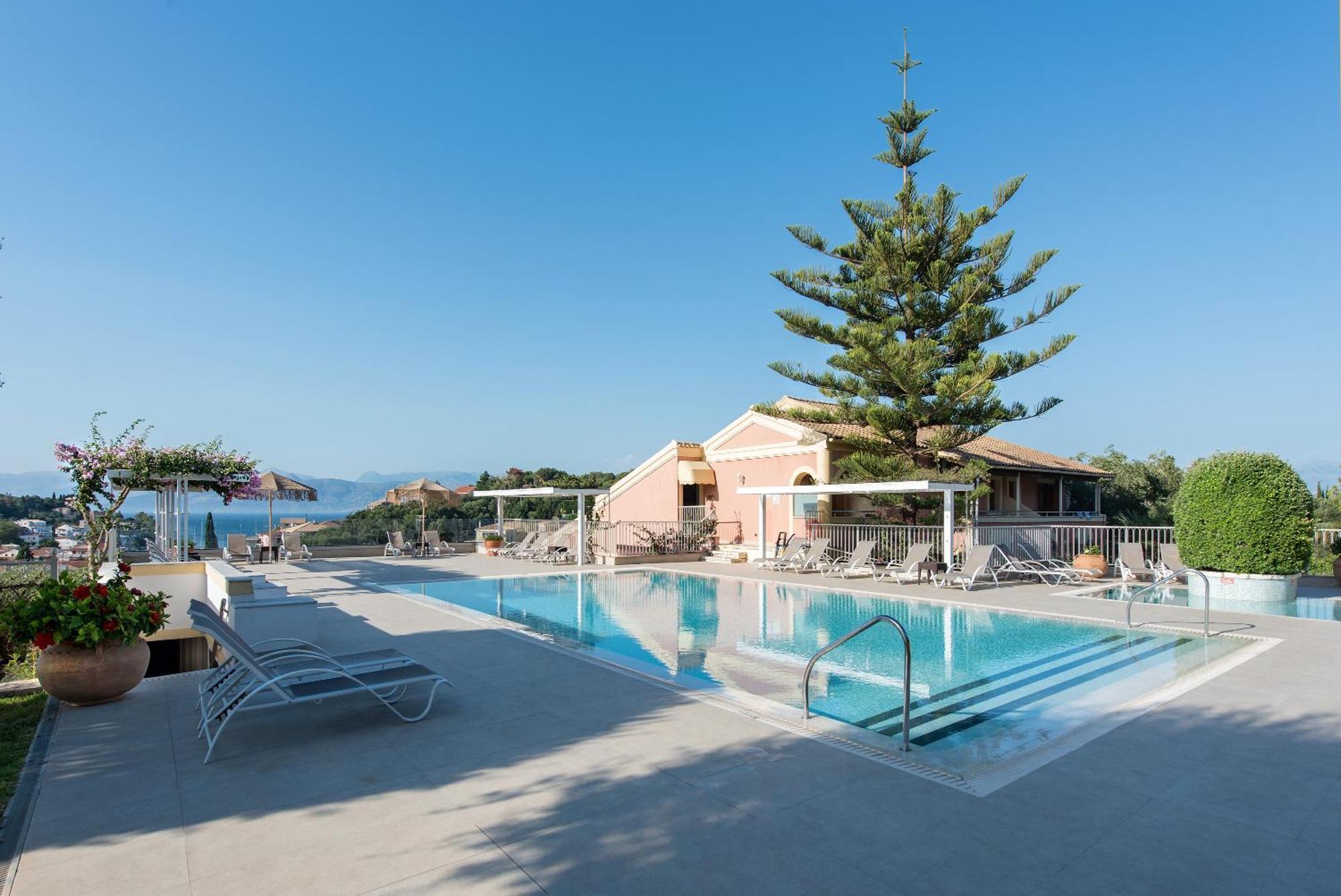 Hill Lofos Hotel Kasziópi Kültér fotó