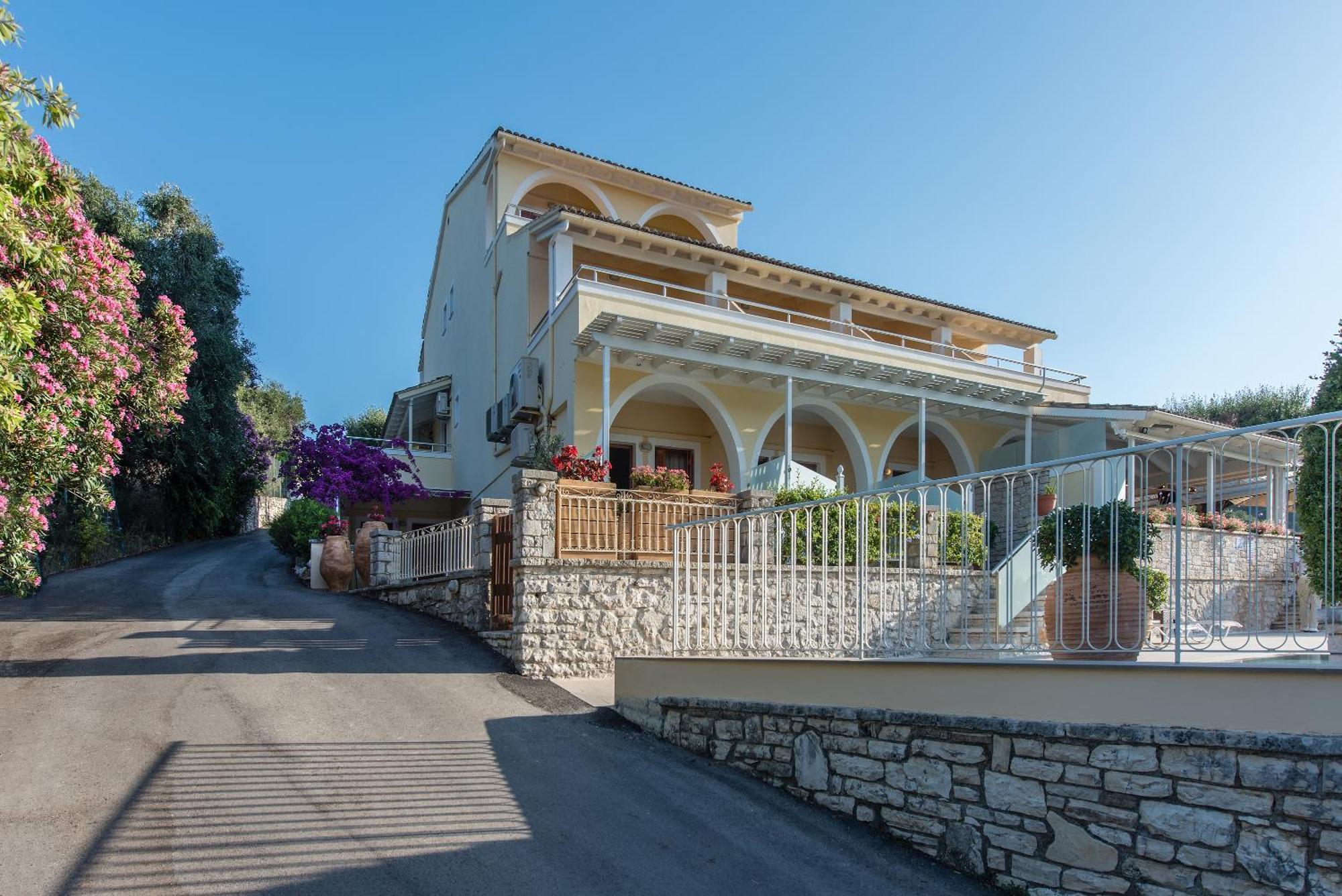 Hill Lofos Hotel Kasziópi Kültér fotó