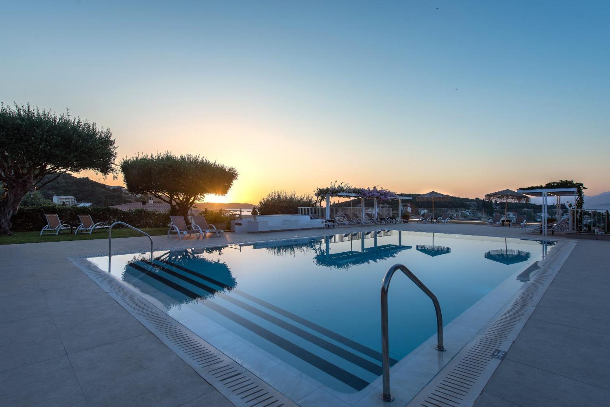 Hill Lofos Hotel Kasziópi Kültér fotó