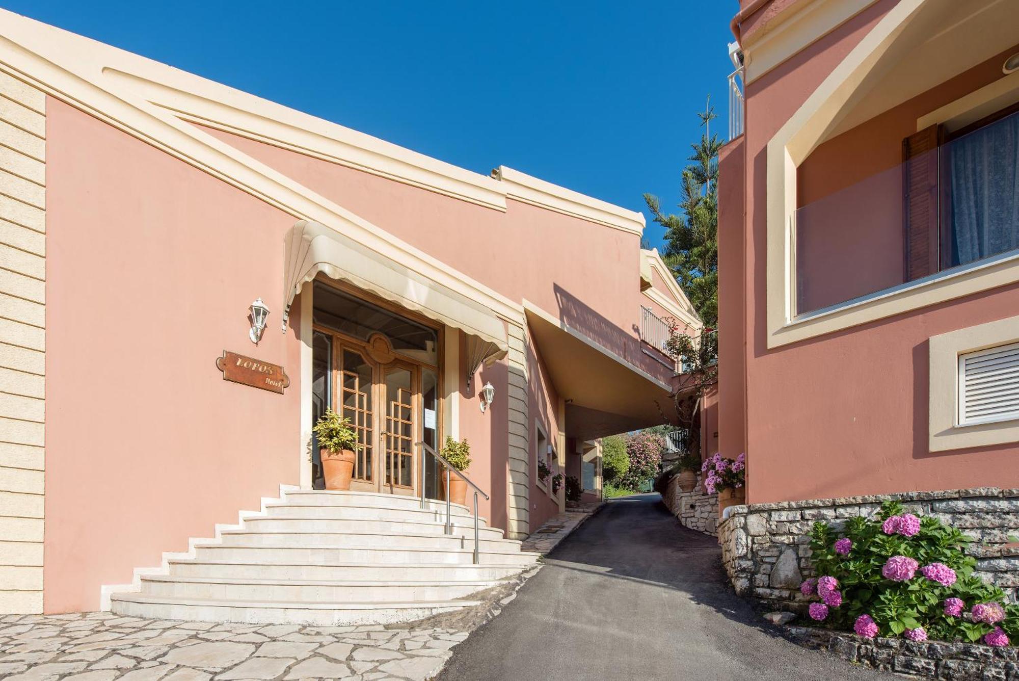 Hill Lofos Hotel Kasziópi Kültér fotó