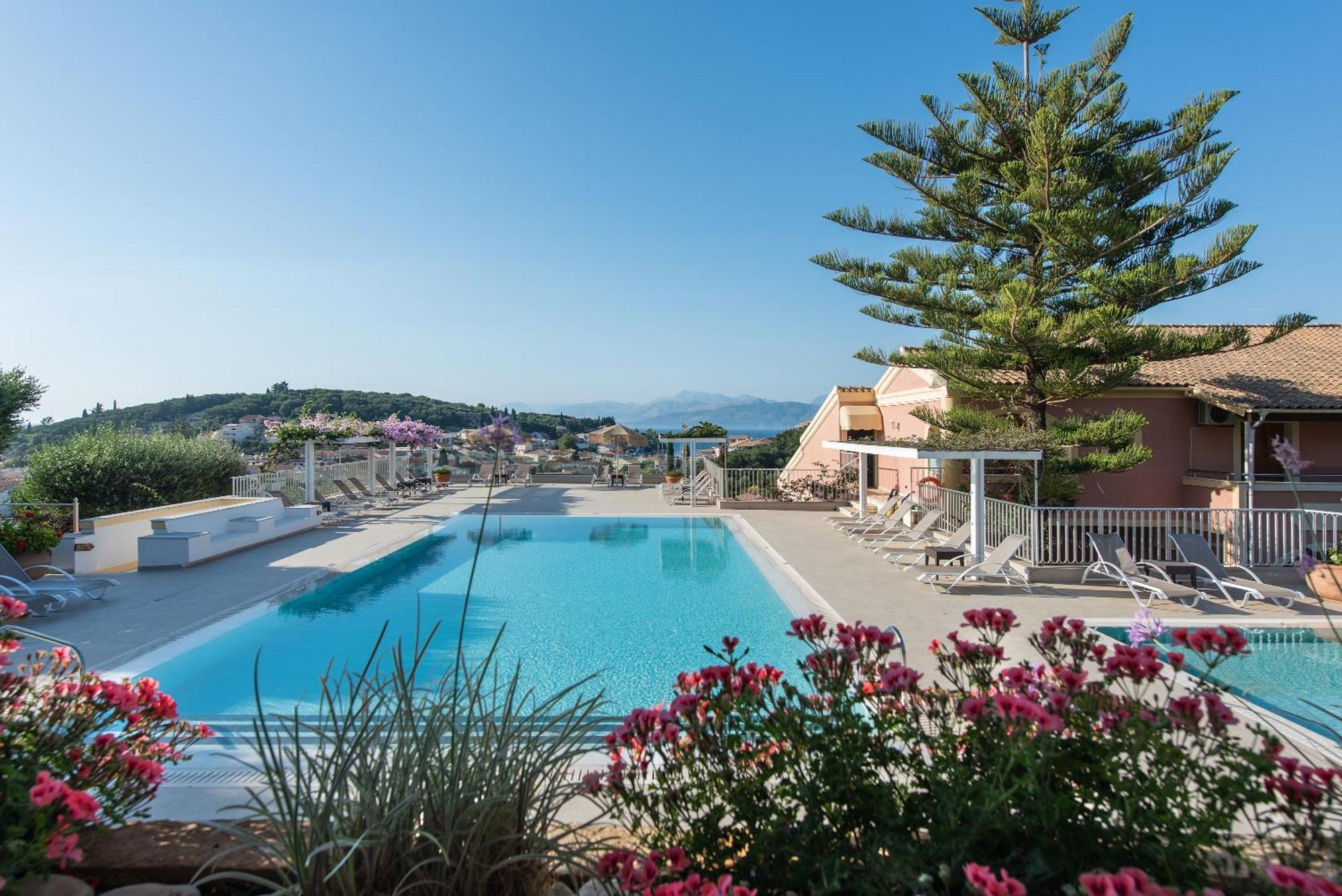 Hill Lofos Hotel Kasziópi Kültér fotó