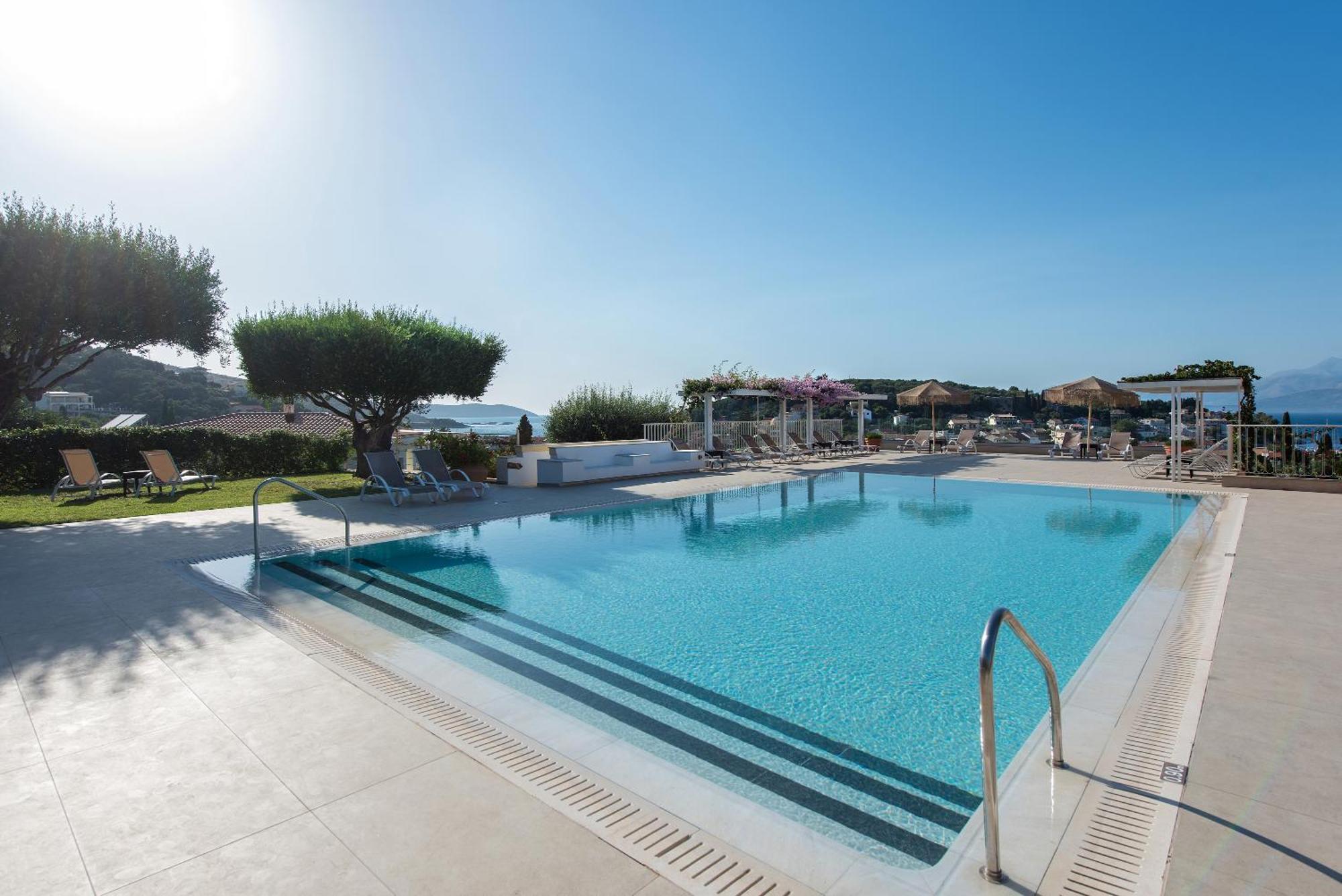 Hill Lofos Hotel Kasziópi Kültér fotó