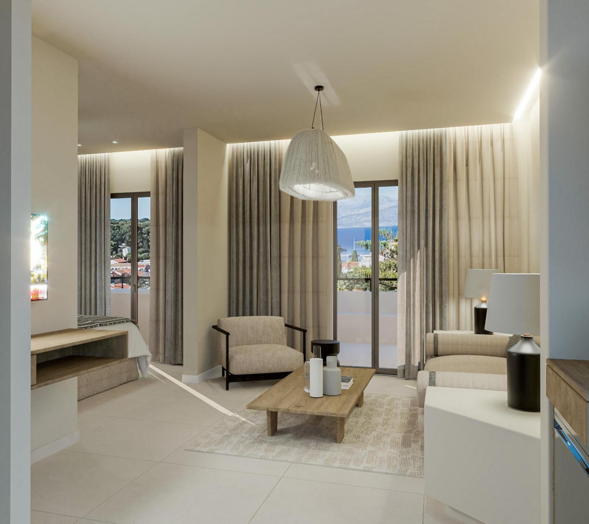 Hill Lofos Hotel Kasziópi Kültér fotó